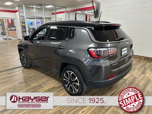 Baltic Gray Metallic Clearcoat 2024 Jeep Compass Limited