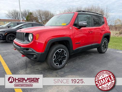 Colorado Red 2017 Jeep Renegade Trailhawk