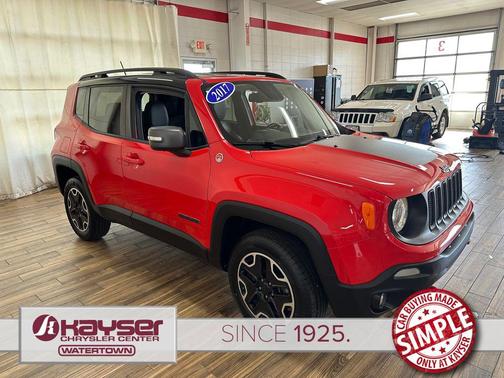 Colorado Red 2017 Jeep Renegade Trailhawk