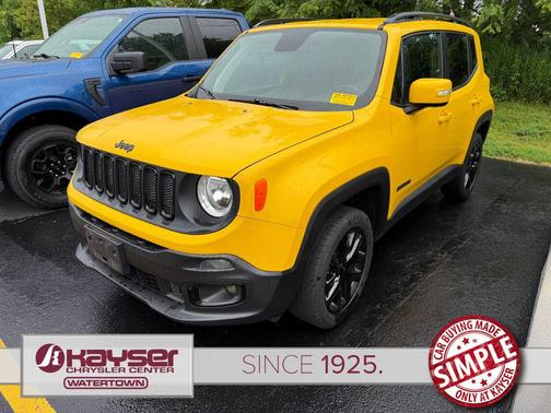 Solar Yellow 2018 Jeep Renegade Altitude