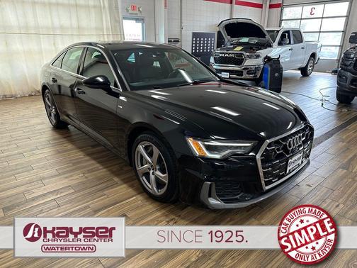 Brilliant Black 2024 Audi A6 55 Premium Plus