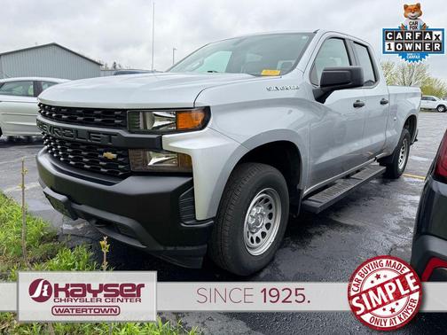 Silver Ice Metallic 2021 Chevrolet Silverado 1500 WT