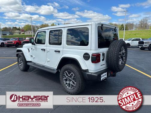 Bright White Clearcoat 2026 Jeep Wrangler 4-Door Sahara 4x4