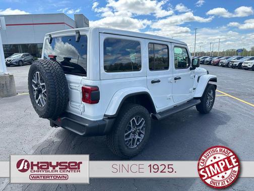 Bright White Clearcoat 2026 Jeep Wrangler 4-Door Sahara 4x4