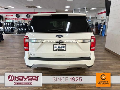 Star White Metallic Tri-Coat 2021 Ford Expedition XLT