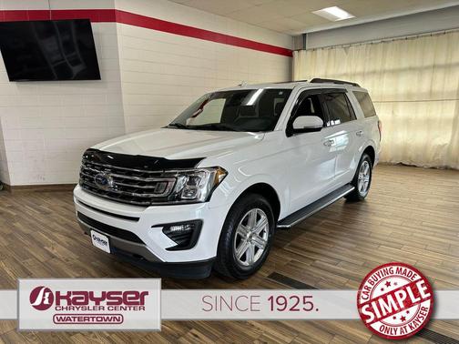 Star White Metallic Tri-Coat 2021 Ford Expedition XLT