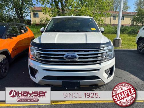 Star White Metallic Tri-Coat 2021 Ford Expedition XLT