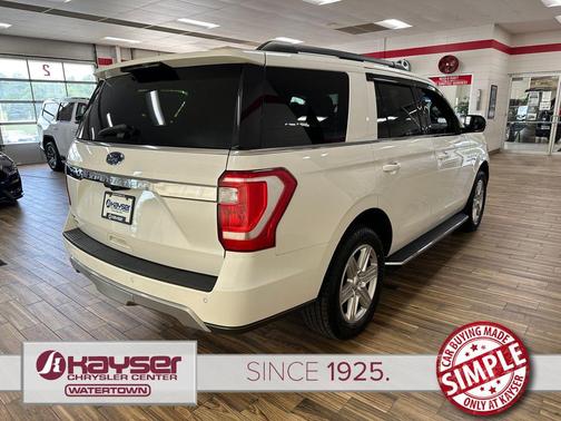 Star White Metallic Tri-Coat 2021 Ford Expedition XLT