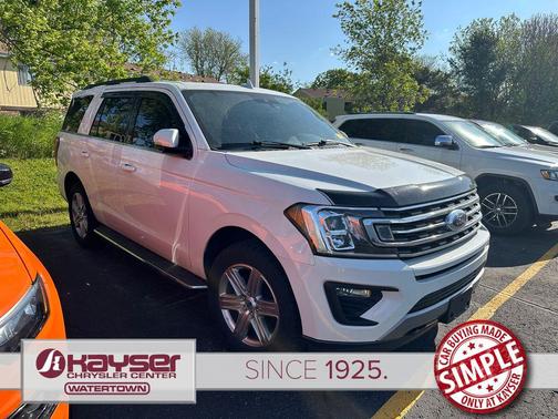 Star White Metallic Tri-Coat 2021 Ford Expedition XLT
