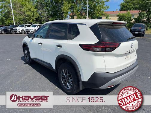 Glacier White 2023 Nissan Rogue S