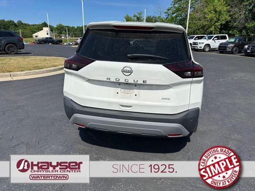 Glacier White 2023 Nissan Rogue S