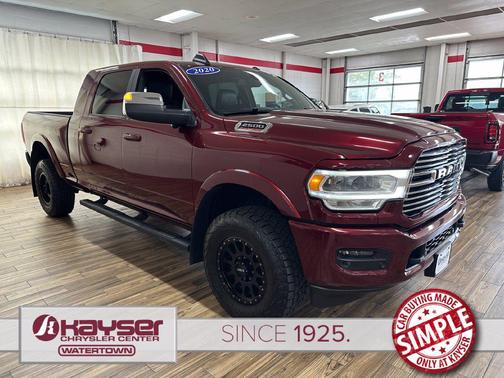 Delmonico Red Pearlcoat 2020 RAM 2500 Laramie Mega Cab 4x4 6'4' Box