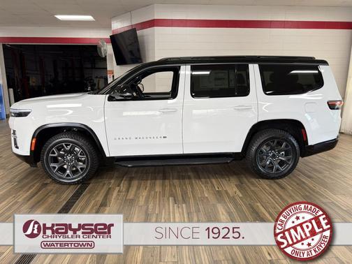 Bright White Clearcoat 2026 Jeep Grand Wagoneer Upland