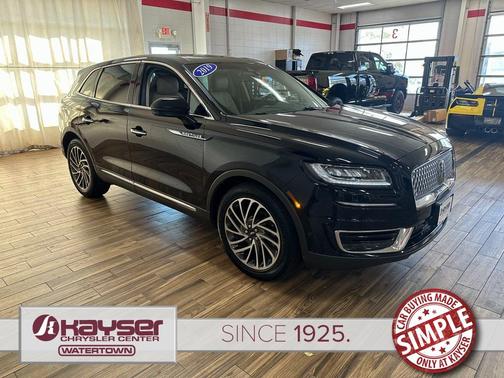 2019 Lincoln Nautilus Reserve