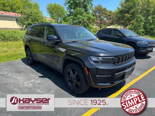 Diamond Black Crystal Pearlcoat 2022 Jeep Grand Cherokee L Limited
