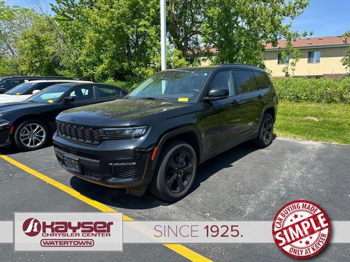 Diamond Black Crystal Pearlcoat 2022 Jeep Grand Cherokee L Limited