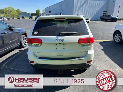 Bright White Clearcoat 2017 Jeep Grand Cherokee Limited