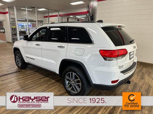 Bright White Clearcoat 2017 Jeep Grand Cherokee Limited