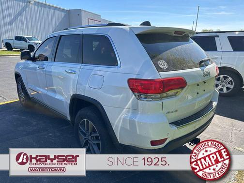 Bright White Clearcoat 2017 Jeep Grand Cherokee Limited