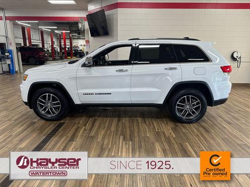 Bright White Clearcoat 2017 Jeep Grand Cherokee Limited