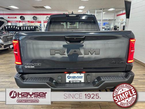 Forged Blue Metallic 2026 RAM 1500 RHO Crew Cab 4x4 5'7' Box