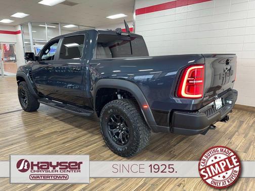 Forged Blue Metallic 2026 RAM 1500 RHO Crew Cab 4x4 5'7' Box