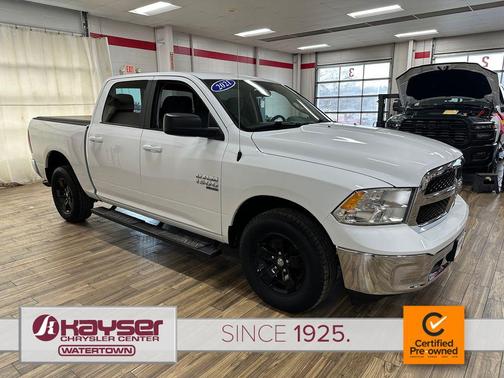 Bright White Clearcoat 2021 RAM 1500 Classic SLT