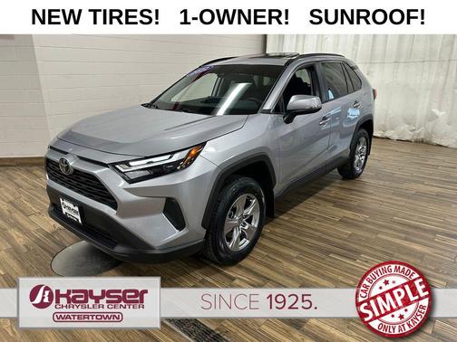 Silver Sky Metallic 2022 Toyota RAV4 XLE