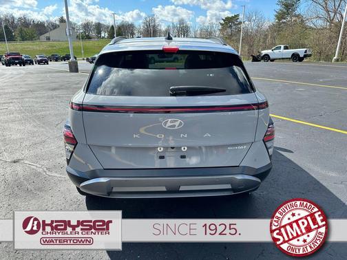 Cyber Gray Metallic 2024 Hyundai KONA Limited