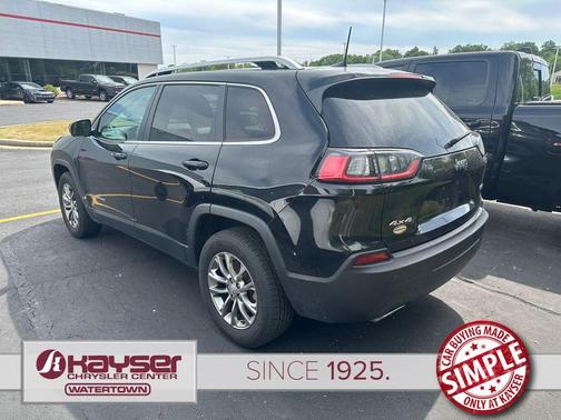 Diamond Black Crystal Pearlcoat 2021 Jeep Cherokee Latitude Lux