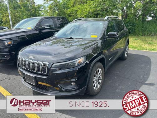 Diamond Black Crystal Pearlcoat 2021 Jeep Cherokee Latitude Lux