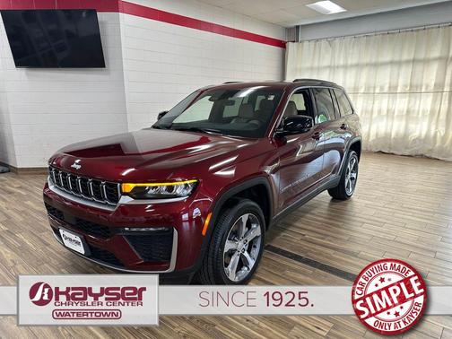 Velvet Red Pearlcoat 2026 Jeep Grand Cherokee Limited