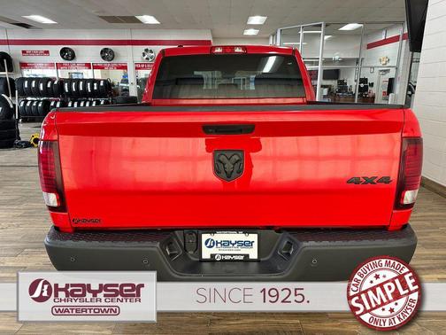 Flame Red Clearcoat 2024 RAM 1500 Classic Warlock Crew Cab 4x4 5'7' Box