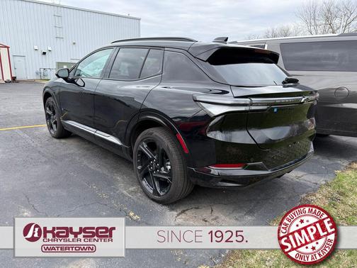 Black 2024 Chevrolet Equinox EV RS