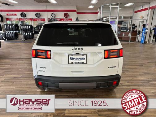 Bright White Clearcoat 2026 Jeep Cherokee Limited