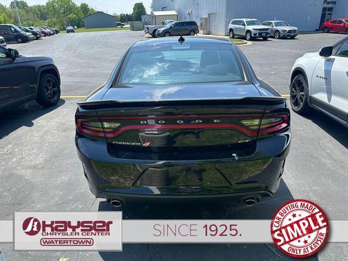 Pitch Black Clearcoat 2023 Dodge Charger GT