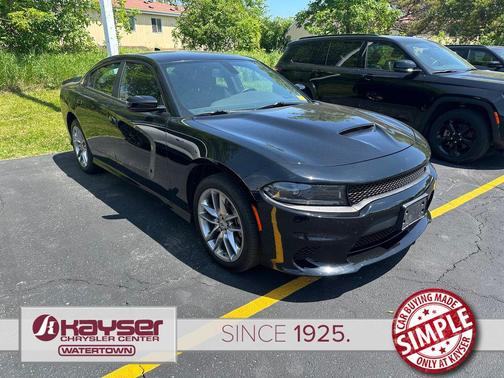 Pitch Black Clearcoat 2023 Dodge Charger GT