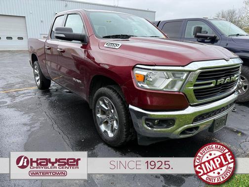Delmonico Red Pearlcoat 2021 RAM 1500 Big Horn/Lone Star