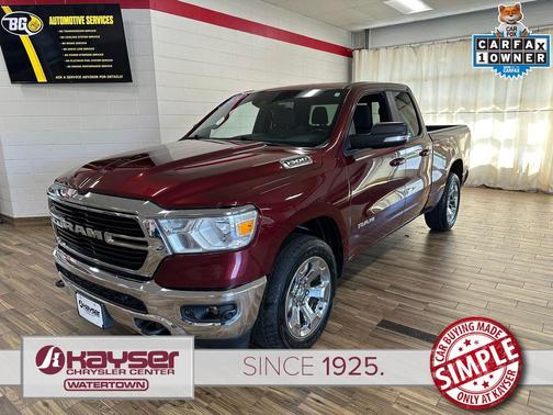 Delmonico Red Pearlcoat 2021 RAM 1500 Big Horn/Lone Star