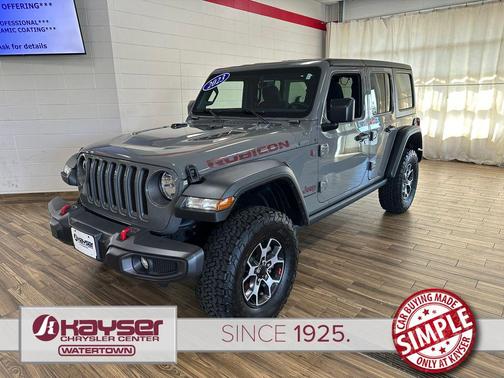 Sting-Gray Clearcoat 2023 Jeep Wrangler Rubicon