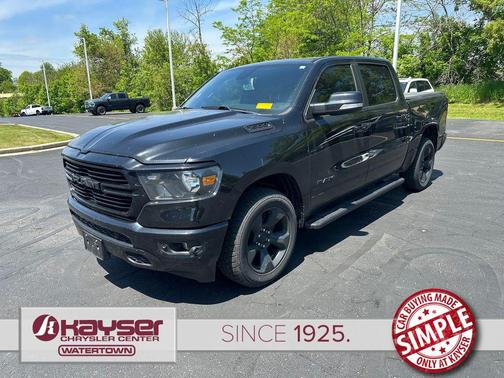 Diamond Black Crystal Pearlcoat 2019 RAM 1500 Big Horn