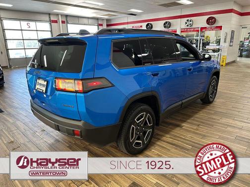 Hydro Blue Pearlcoat 2026 Jeep Cherokee Limited
