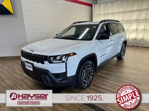 Bright White Clearcoat 2026 Jeep Cherokee Laredo
