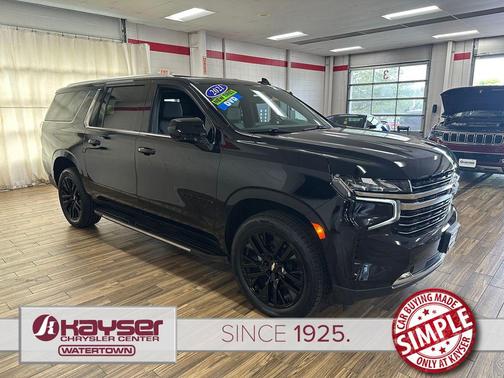 Black 2021 Chevrolet Suburban LT