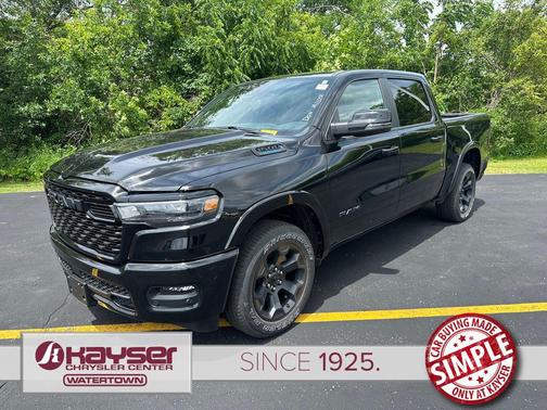 Diamond Black Crystal Pearlcoat 2025 RAM 1500 Big Horn/Lone Star