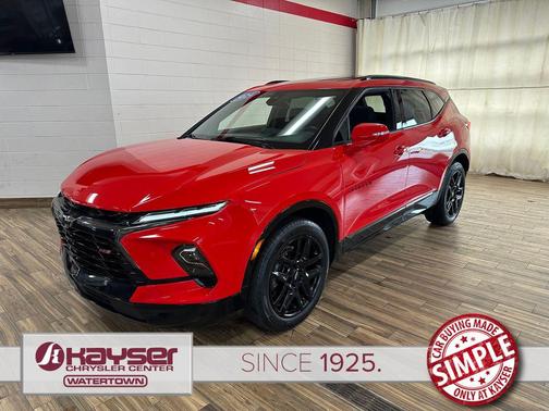 Red Hot 2024 Chevrolet Blazer RS