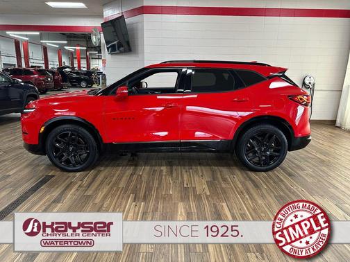Red Hot 2024 Chevrolet Blazer RS