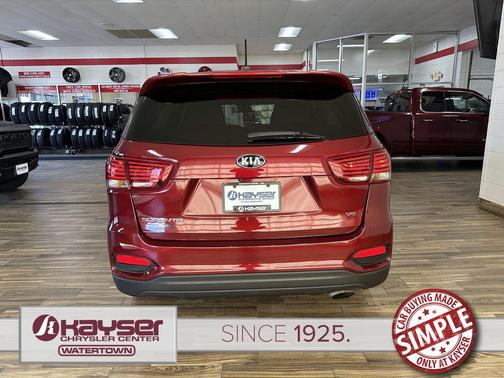 Passion Red 2020 Kia Sorento LX