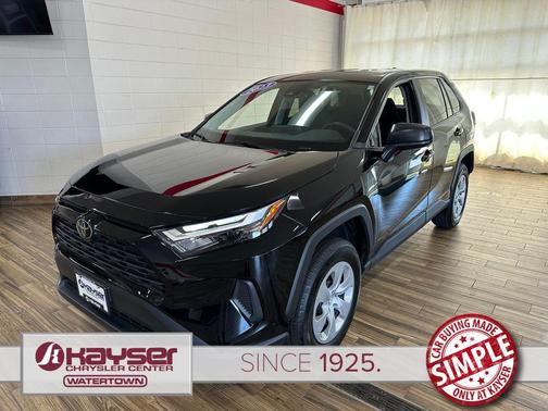 Midnight Black Metallic 2023 Toyota RAV4 LE