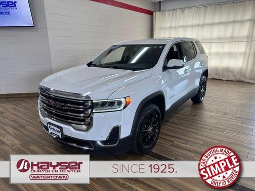 Summit White 2022 GMC Acadia AWD SLE